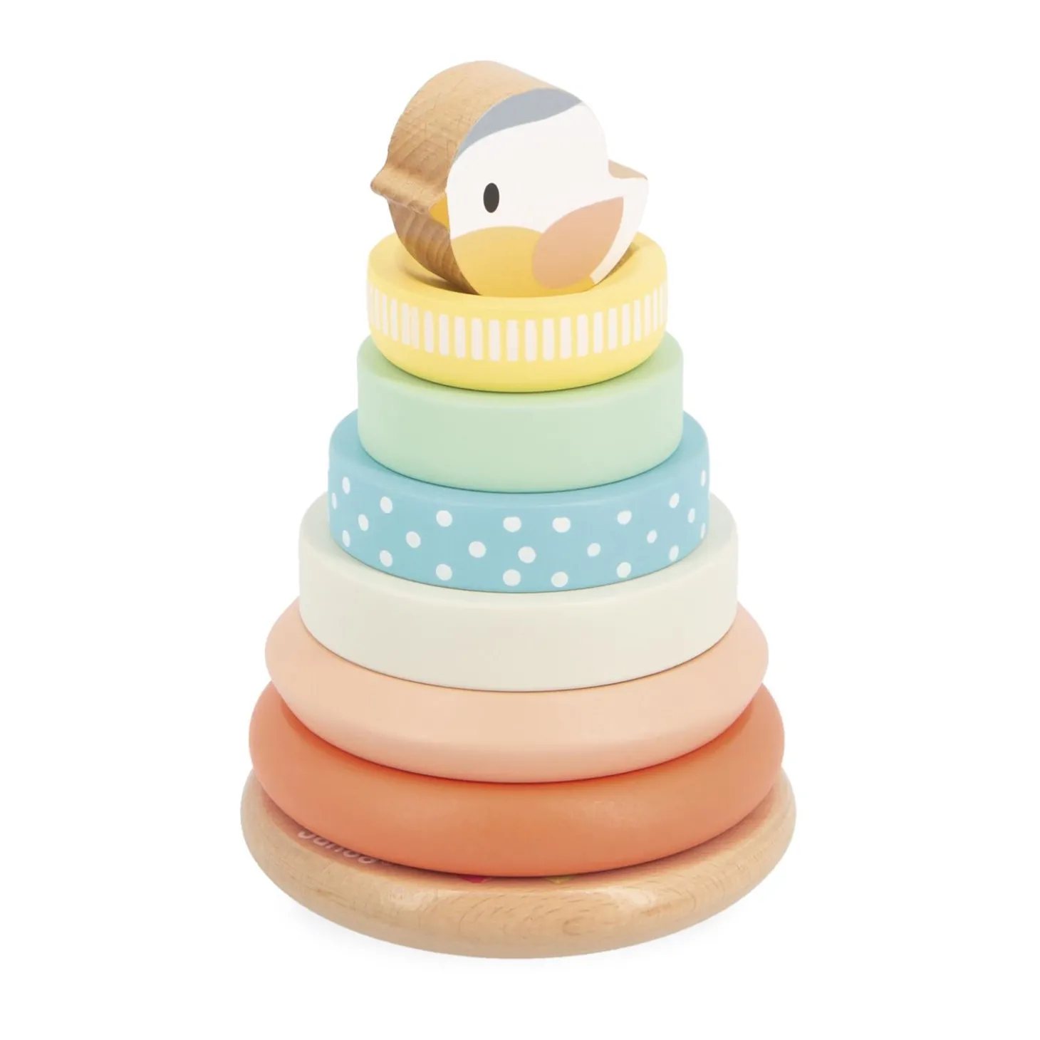 Janod Jouet Pure Empilable Nid Multicolore