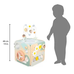Janod                    Maxi cube multiactivités    Multicolore
