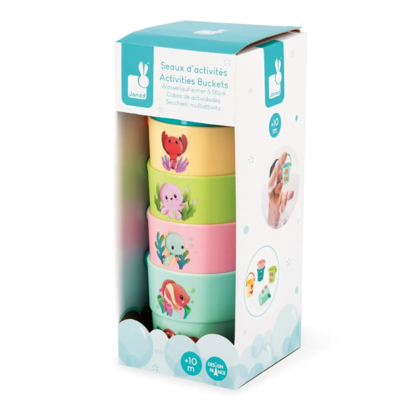Janod Mes bébés animaux Seaux