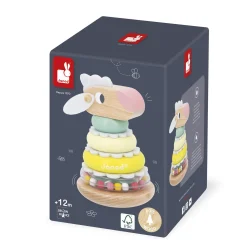 Janod Mouton à Empiler Zigolos Multicolore
