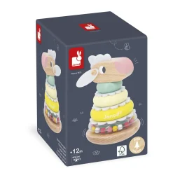 Janod Mouton à Empiler Zigolos Multicolore