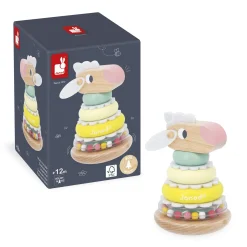 Janod Mouton à Empiler Zigolos Multicolore