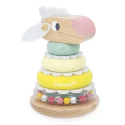 Janod Mouton à Empiler Zigolos Multicolore