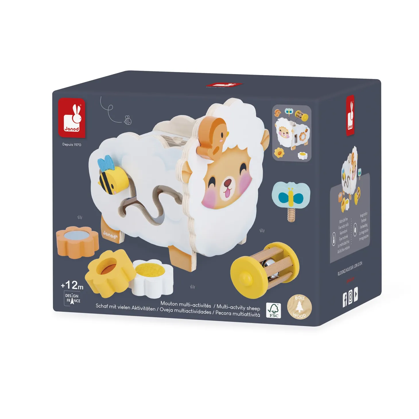 Janod Mouton Multi-Activites Ferme Blanc