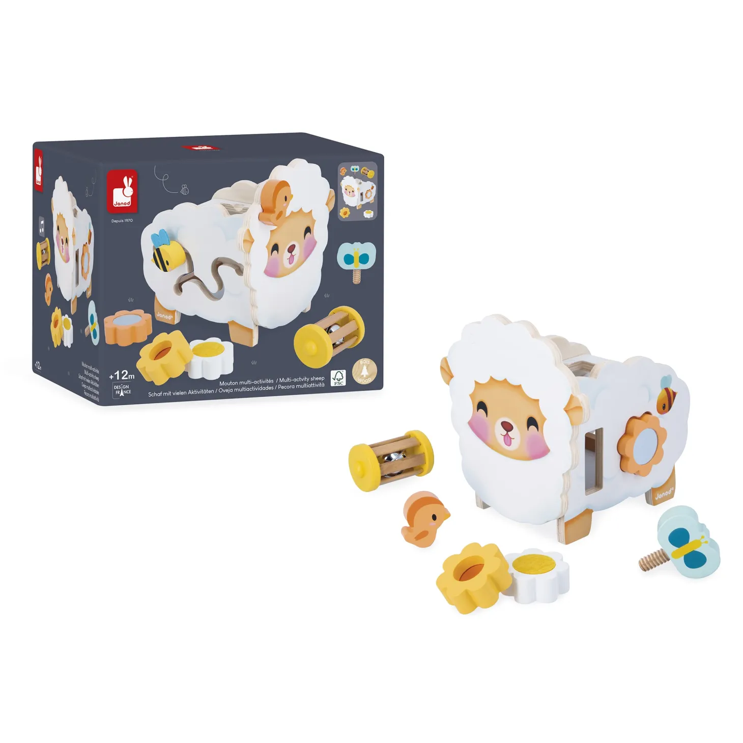 Janod Mouton Multi-Activites Ferme Blanc