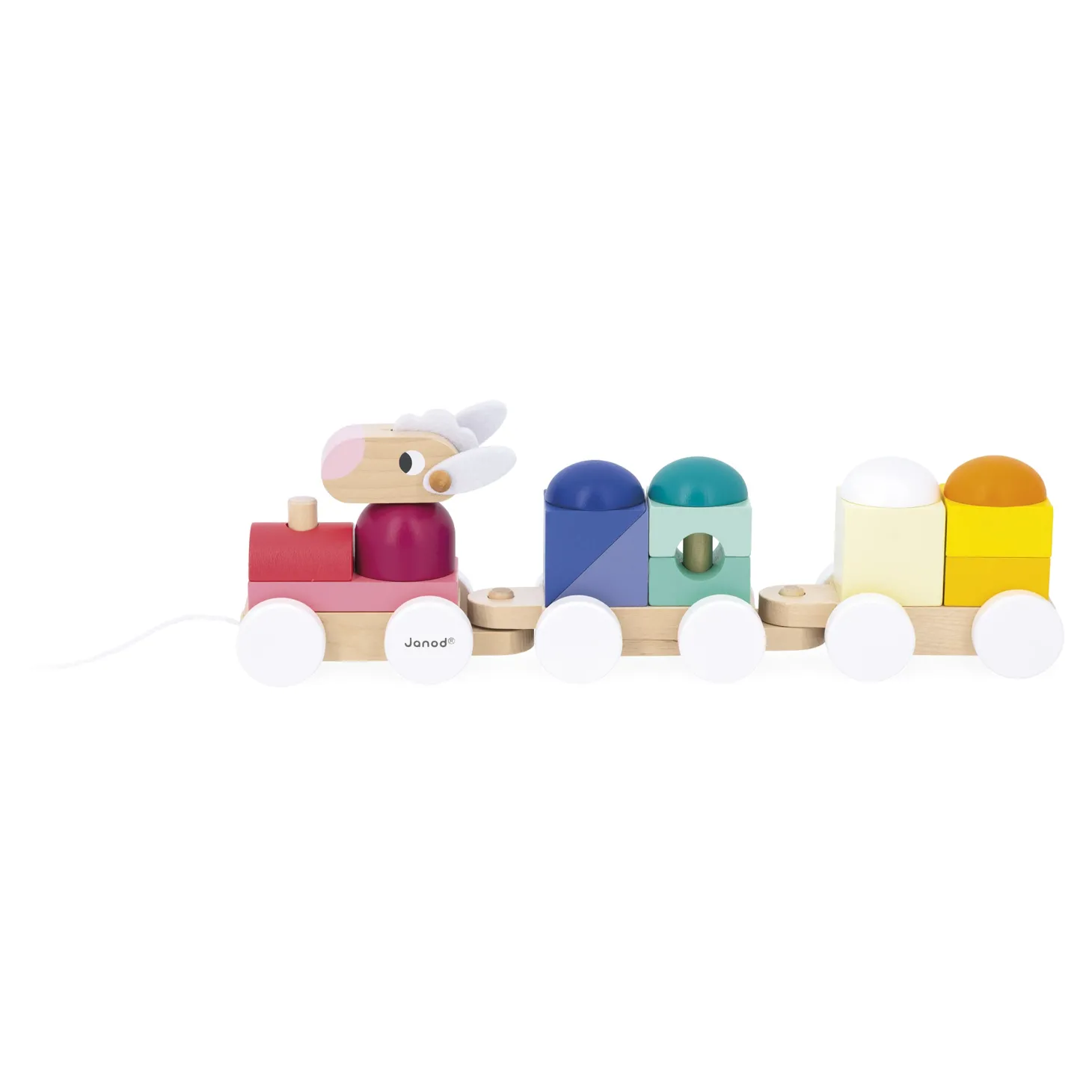 Janod Petit Train Mouton Zigolos Multicolore