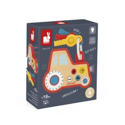 Janod Porte-Cles Tracteur Ferme Rouge