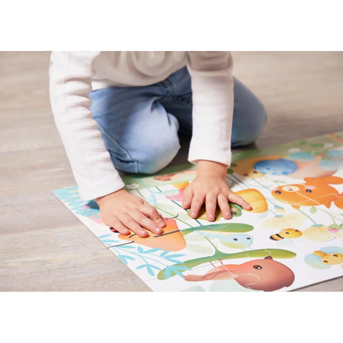 Janod Puzzle les compagnons du jardin 20 pièces