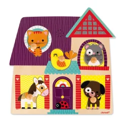 Janod Puzzle musical Mes petits compagnons