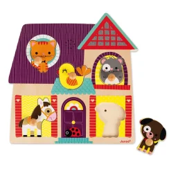 Janod Puzzle musical Mes petits compagnons