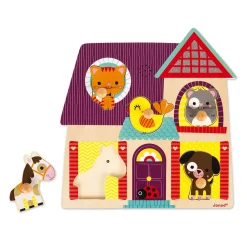 Janod Puzzle musical Mes petits compagnons