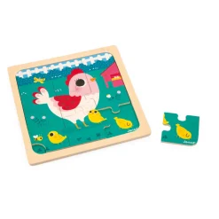 Janod                    Puzzle poulette henriette