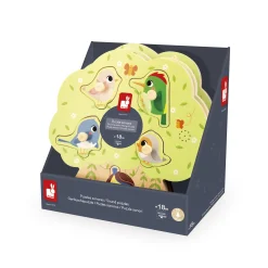 Janod                    Puzzle Sonore Oiseau    Multicolore