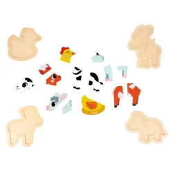 Janod                    4 puzzles évolutifs    Ferme
