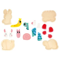 Janod 4 puzzles évolutifs Jardin