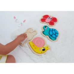 Janod 4 puzzles évolutifs Jardin
