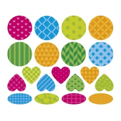 Janod                    150 Stickers en Planches Formes Geo    Multicolore