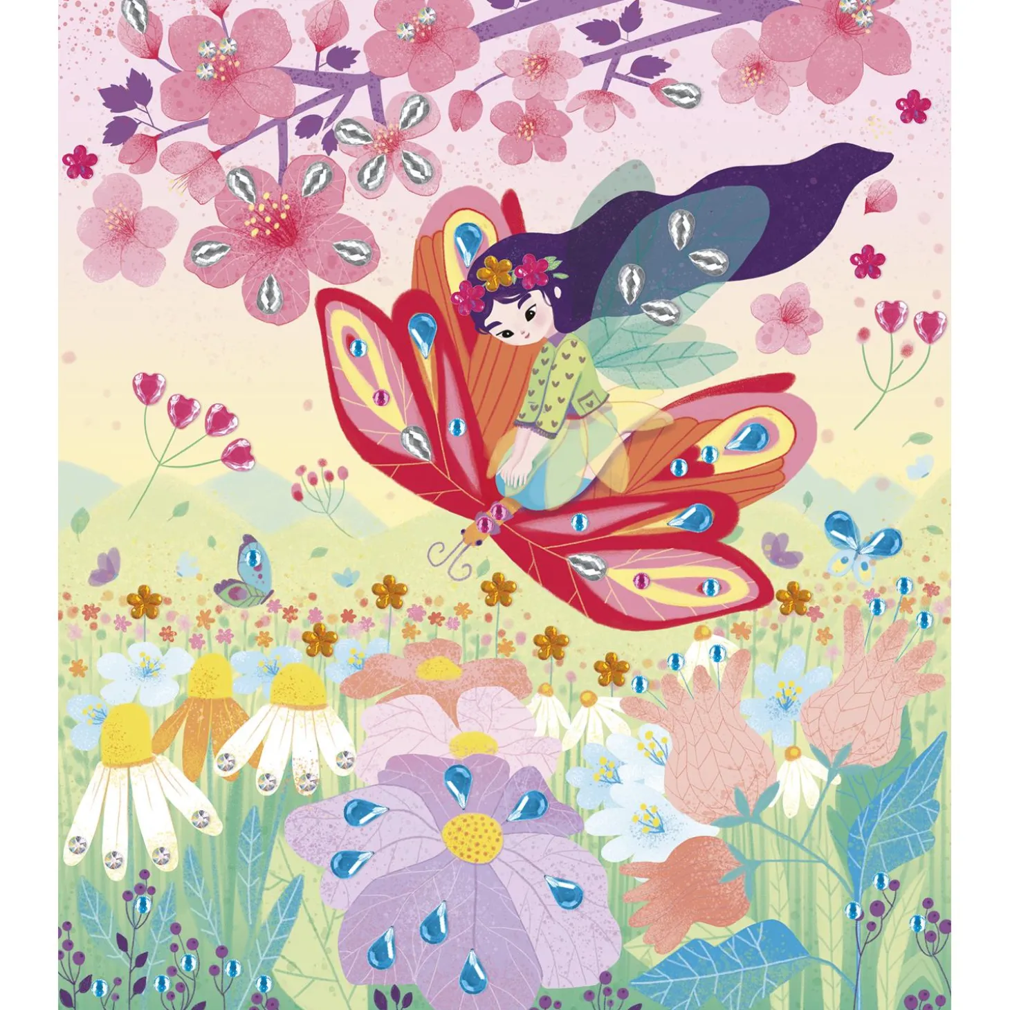 Janod Strass Magic Fairies Multicolore