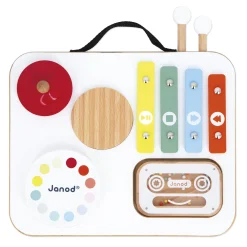 Janod Table Musicale Baby Confetti Multicolore
