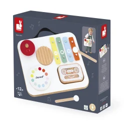 Janod                    Table Musicale Baby Confetti    Multicolore
