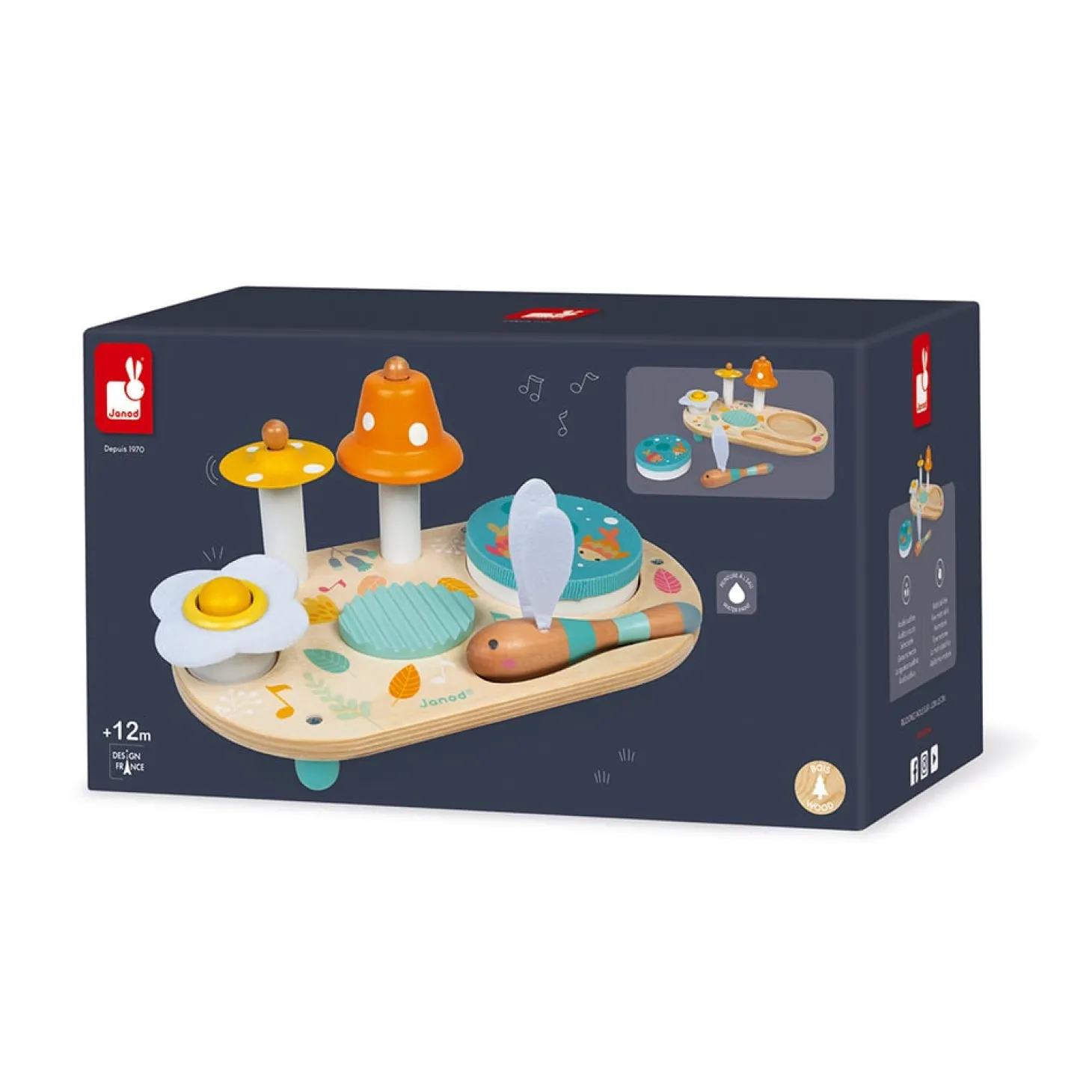 Janod Table Musicale Pure