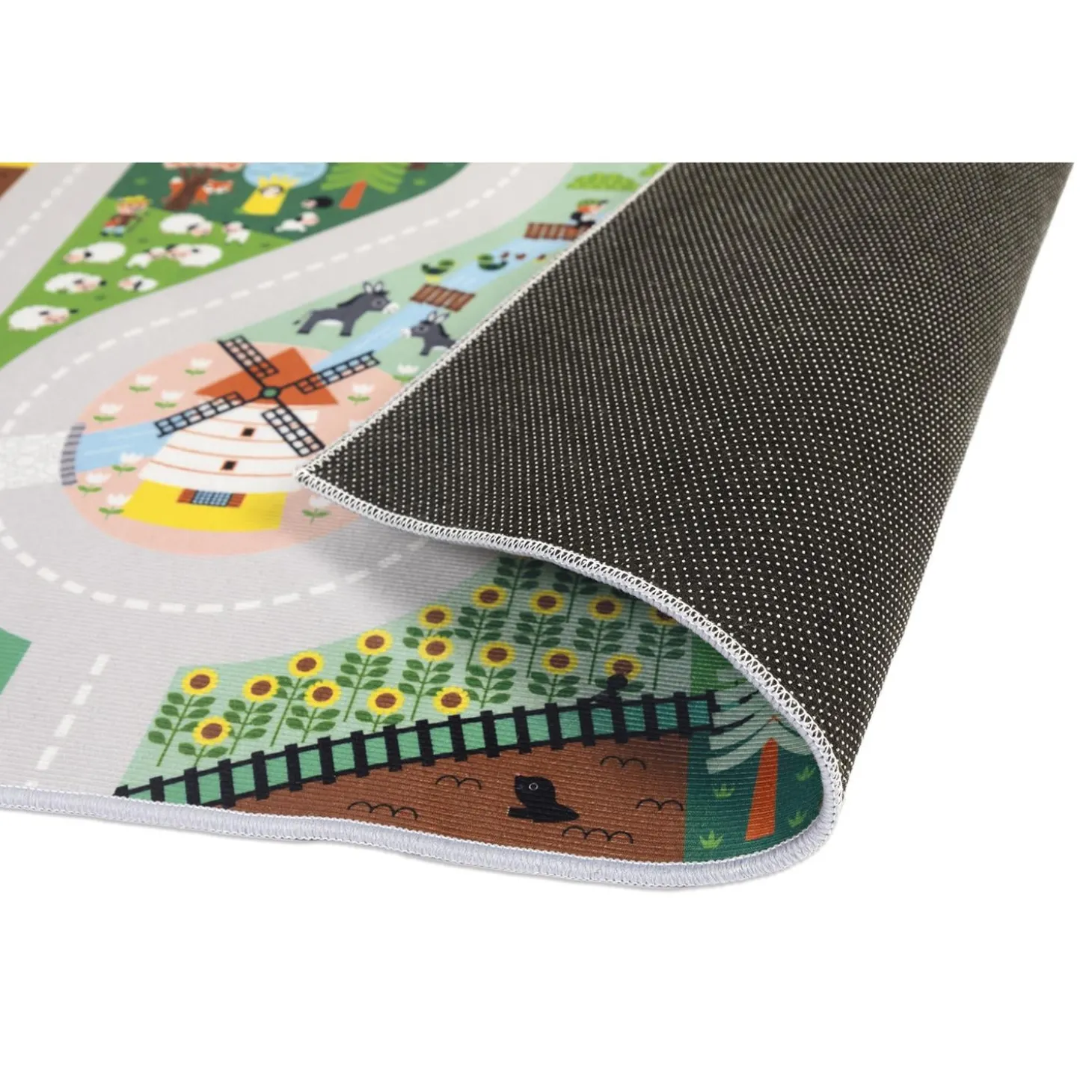 Janod Tapis Campagne Cross Roads Multicolore