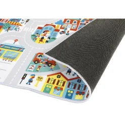 Janod Tapis Ville Cross Roads Multicolore