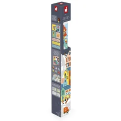Janod Tapis Ville Cross Roads Multicolore