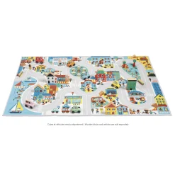 Janod Tapis Ville Cross Roads Multicolore