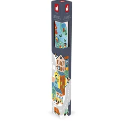 Janod Tapis Ville Cross Roads Multicolore