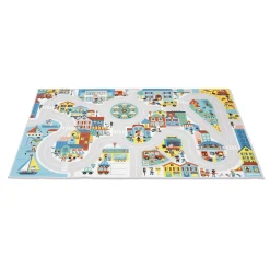 Janod Tapis Ville Cross Roads Multicolore