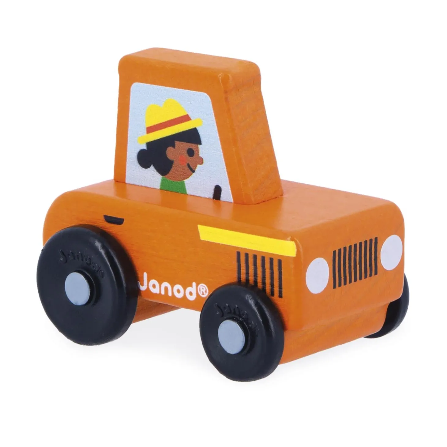 Janod Tracteur Cross Roads Rouge