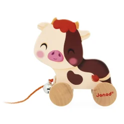 Janod Vache à Promener Ferme Marron