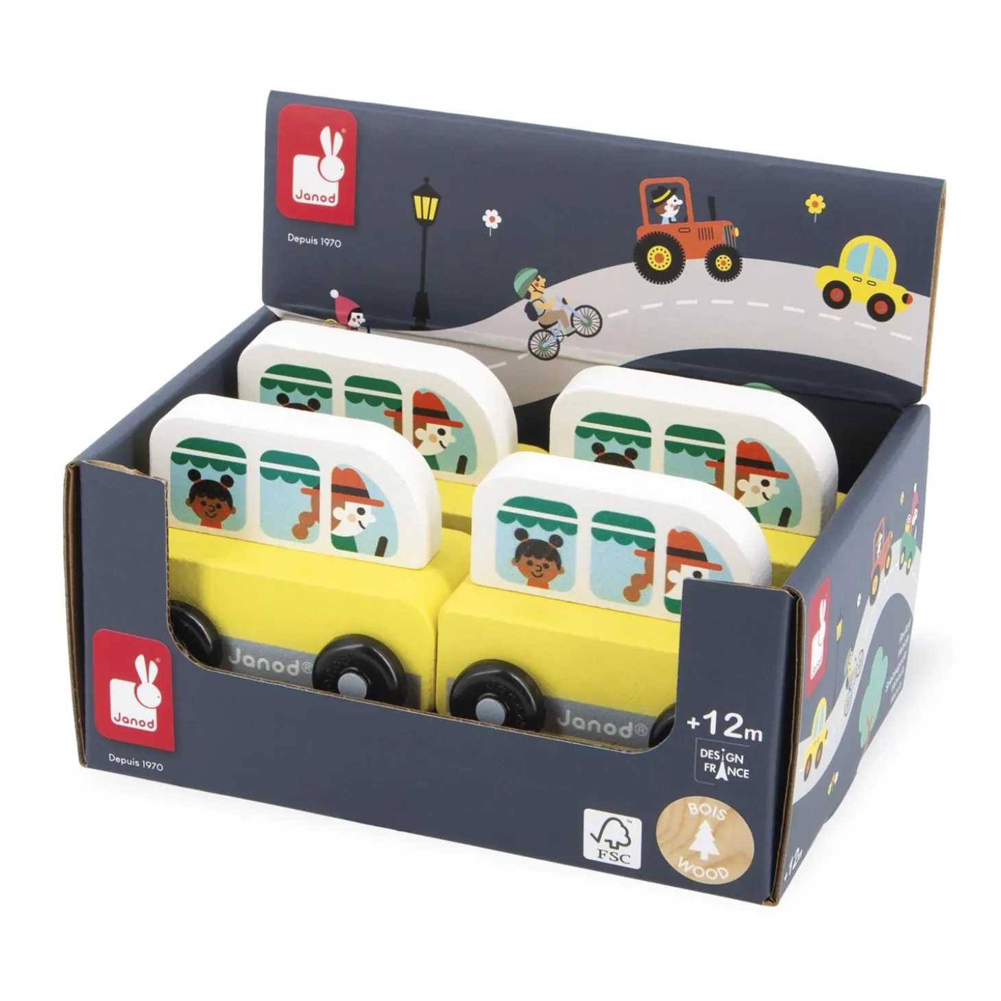 Janod Van Cross Roads Multicolore