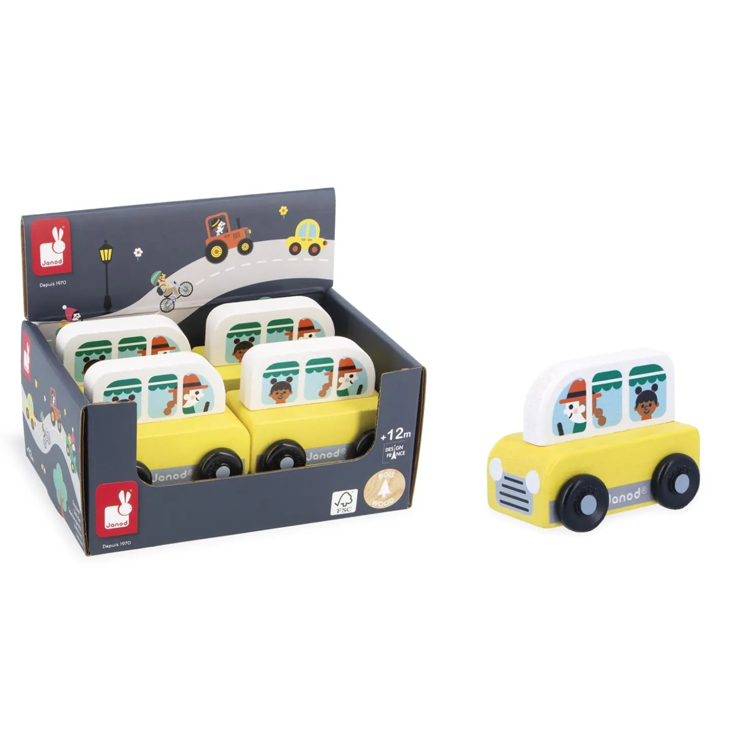 Janod Van Cross Roads Multicolore