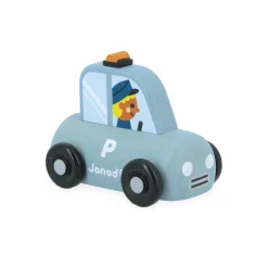 Janod Voiture de police Cross Roads Bleu