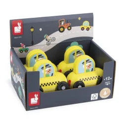 Janod Voiture de Taxi Cross Roads Jaune