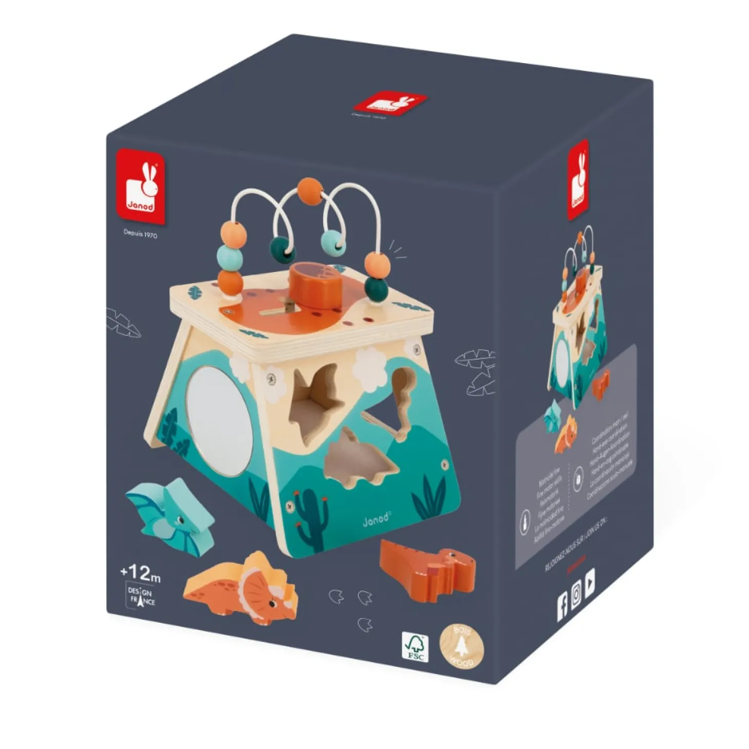 Janod Volcan multi activité Dino