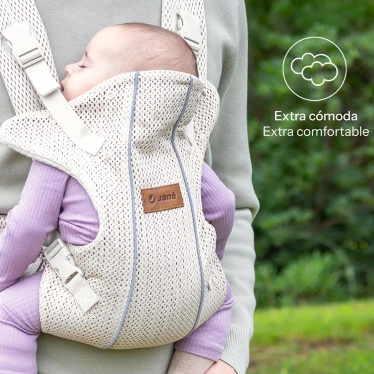 Jané Porte-bébé physiologique Dual air Sand