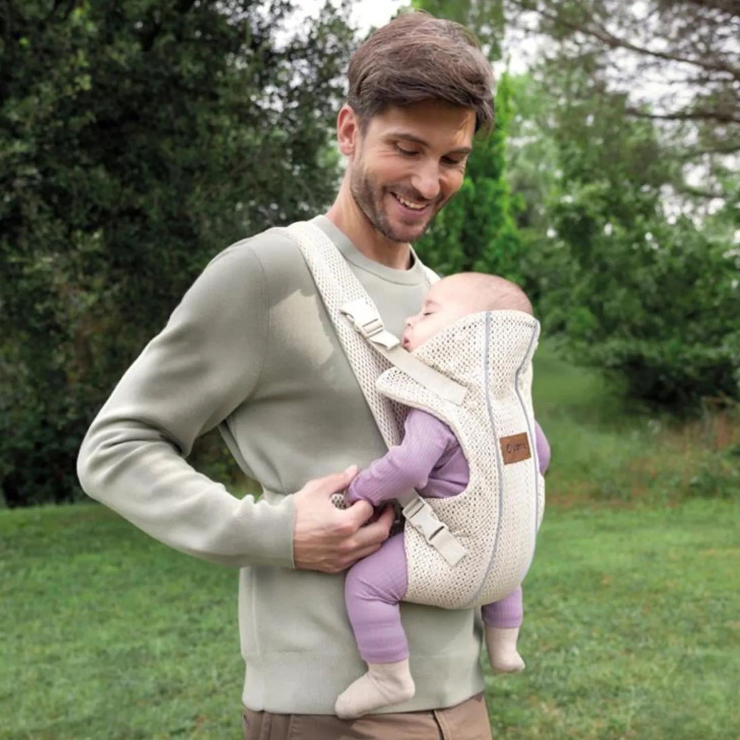 Jané Porte-bébé physiologique Dual air Sand