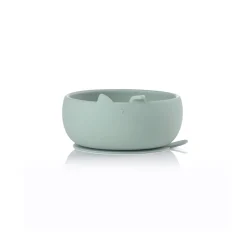Jané                    Set bol et cuillère en silicone     Mint