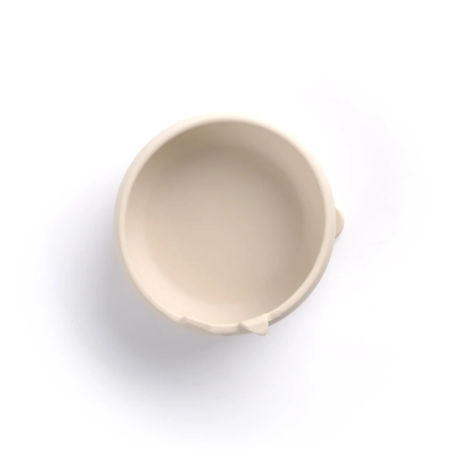 Jané Set bol et cuillère en silicone Sand