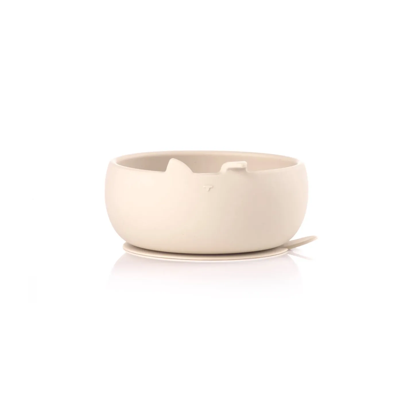 Jané Set bol et cuillère en silicone Sand