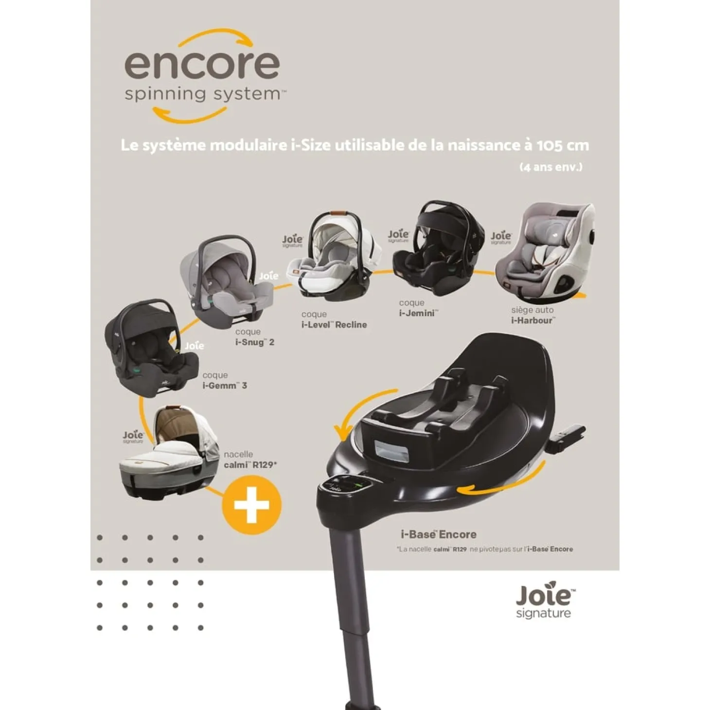 Joie Coque i-Snug 2 Pebble