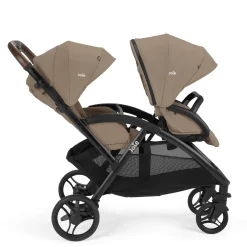 Joie Poussette double Evalite duo Cashew