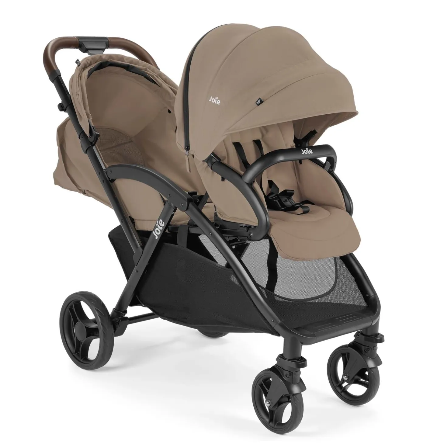 Joie Poussette double Evalite duo Cashew