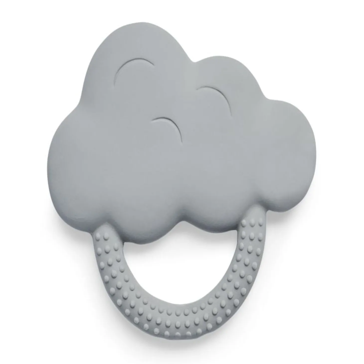 Jollein Anneau de dentition caoutchouc Storm grey