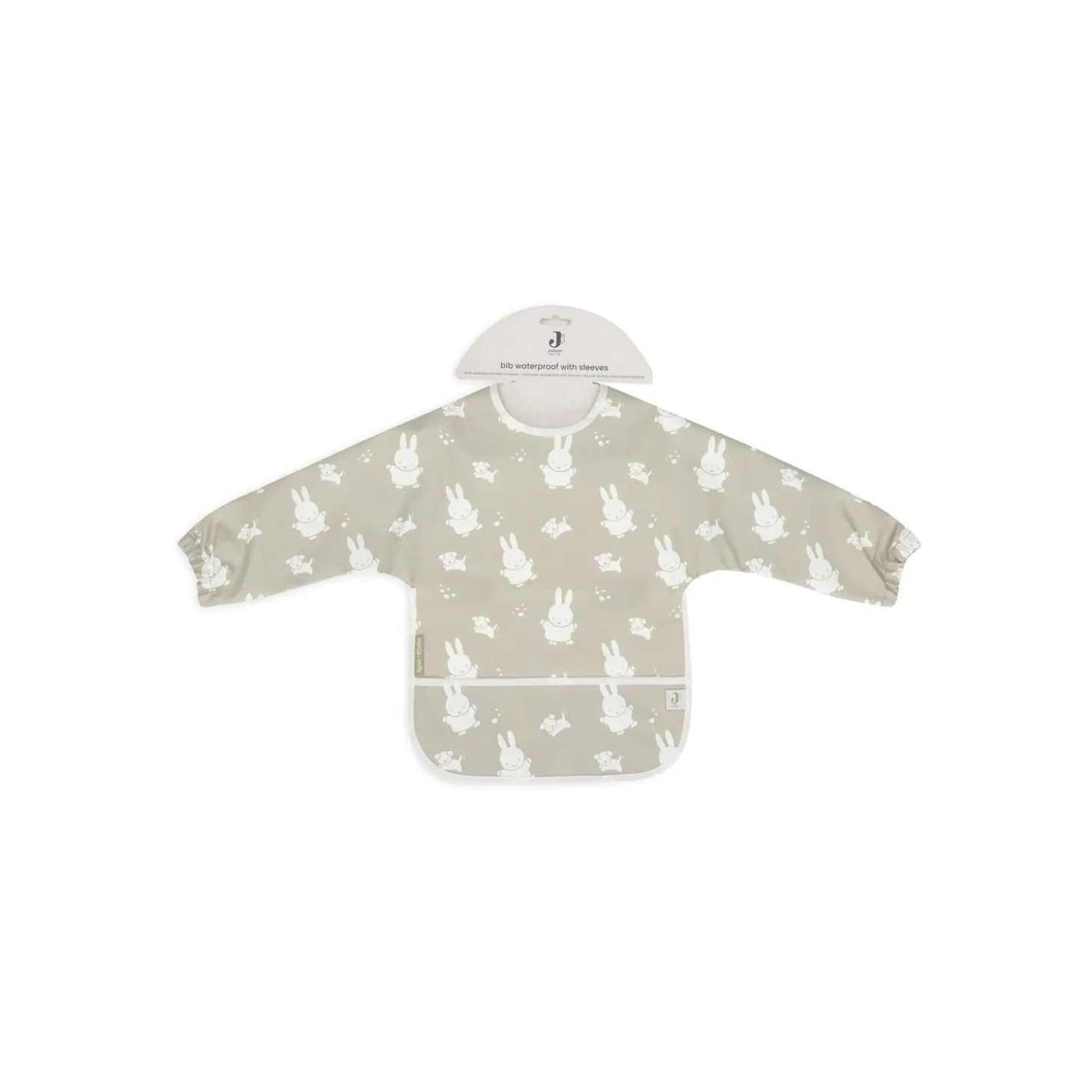 Jollein Bavoir à manches imperméable Jungle Jambo Multicolor