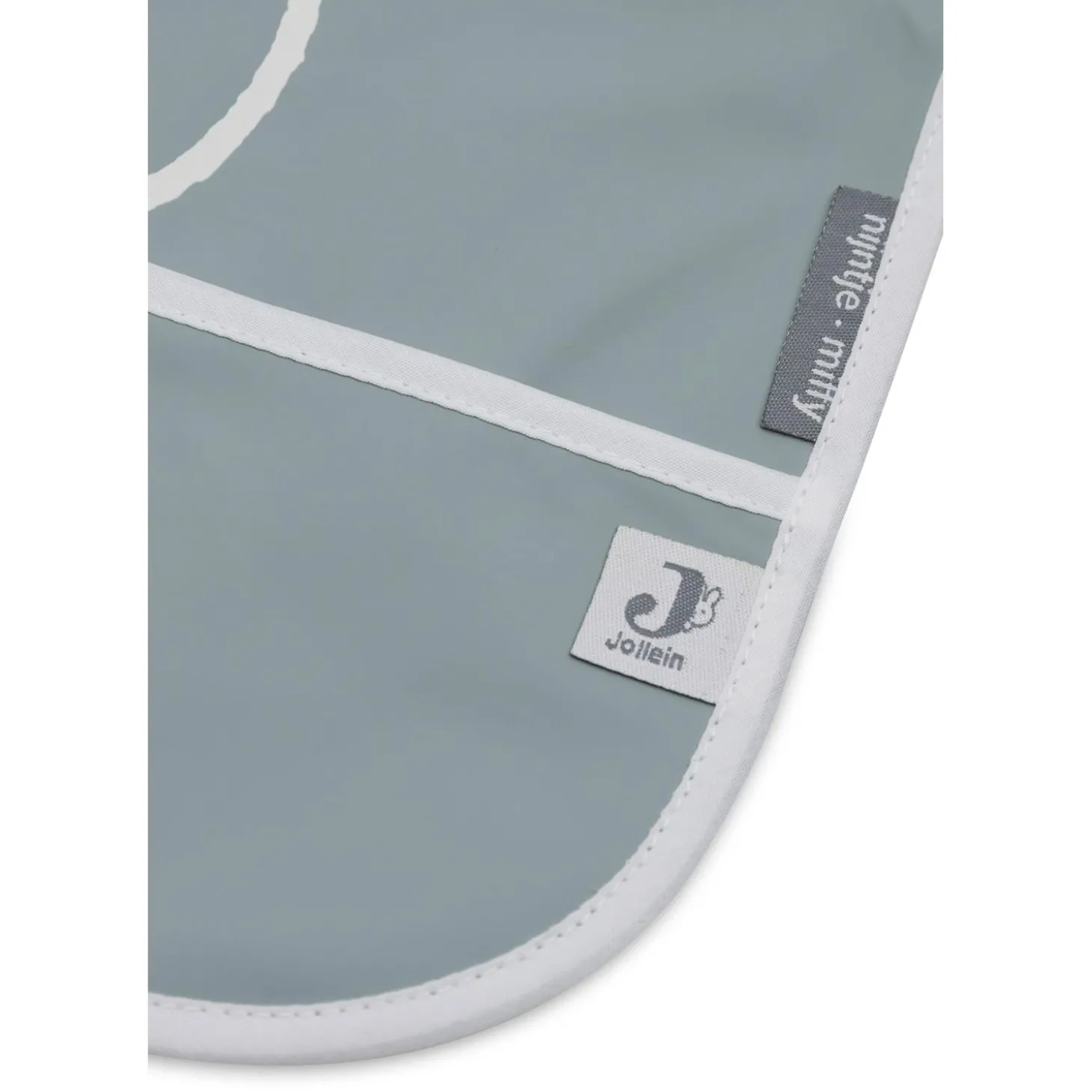 Jollein Bavoir à manches imperméable Miffy Peekaboo Sea Green