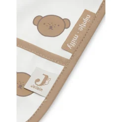 Jollein                    Bavoir à manches imperméable Miffy and Friends    Biscuit